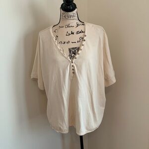 By Together Dolman Crop Top (Cream)